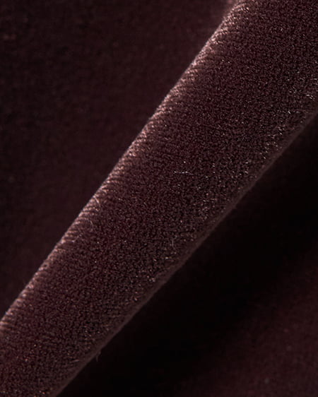 INGNI(イング) サイドラインジップベロアパーカー(セットアップ対応) ブラウン