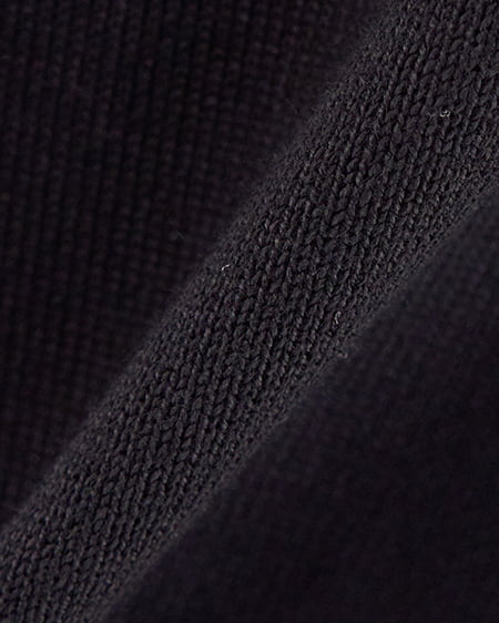 INGNI(イング) プレート付ニットカーディガン クロ