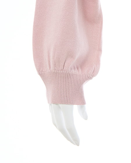 INGNI（イング） プレート付ニットカーディガン ﾋﾟﾝｸ