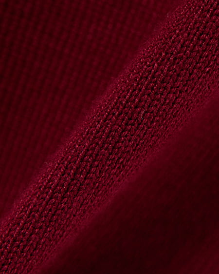 INGNI(イング) プレート付ニットカーディガン ボルドー