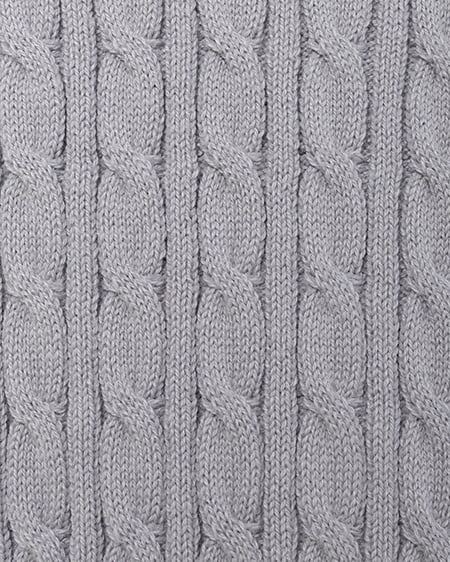 INGNI（イング） 金ボタンケーブルニットカーディガン ｸﾞﾚｰ