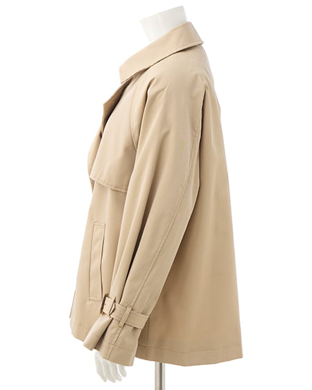 INGNI（イング） ミドル丈トレンチコート ﾗｲﾄﾍﾞｰｼﾞｭ