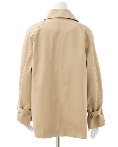 INGNI（イング） ミドル丈トレンチコート ﾗｲﾄﾍﾞｰｼﾞｭ