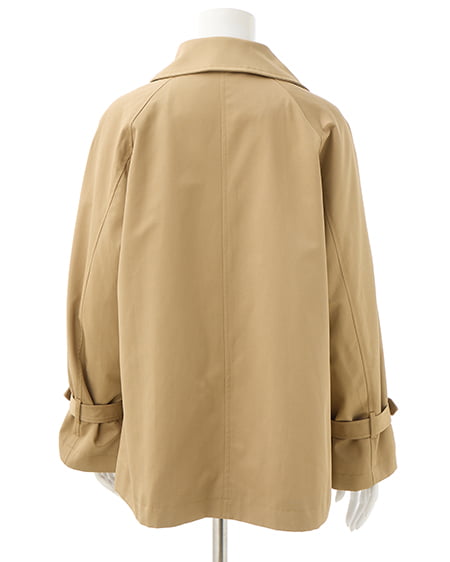 INGNI（イング） ミドル丈トレンチコート ﾍﾞｰｼﾞｭ