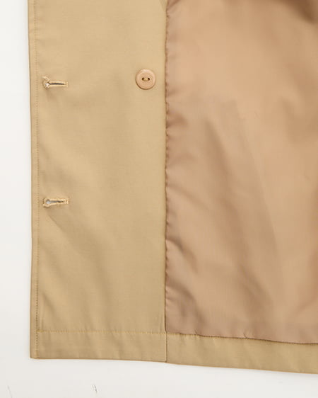 INGNI（イング） ミドル丈トレンチコート ﾍﾞｰｼﾞｭ