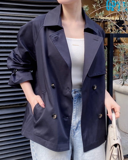【2／12 2時までの限定価格】【WEB限定】ミドル丈トレンチコート