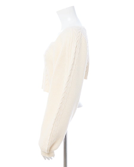 INGNI（イング） ケーブルボレロニットアンサンブル ｱｲﾎﾞﾘｰ