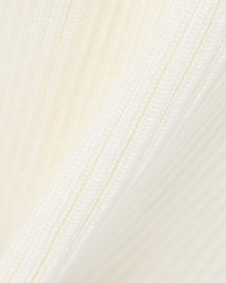 INGNI(イング) 襟付ボウタイニット アイボリー