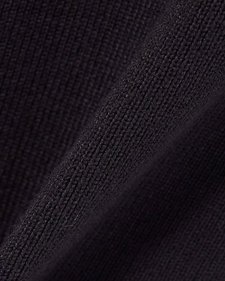 INGNI（イング） 肩開きリボンニット ｸﾛ