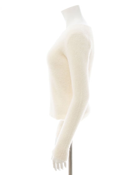 INGNI(イング) フェザークロスニット アイボリー