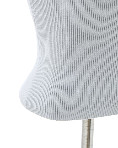 INGNI（イング） デコルテオープン5分袖ニット ｻｯｸｽ