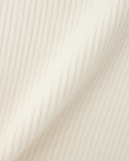 INGNI（イング） 両肩リボンスリットニット ｵﾌﾎﾜｲﾄ