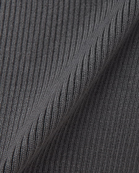 INGNI（イング） 両肩リボンスリットニット ｸﾞﾚｰ