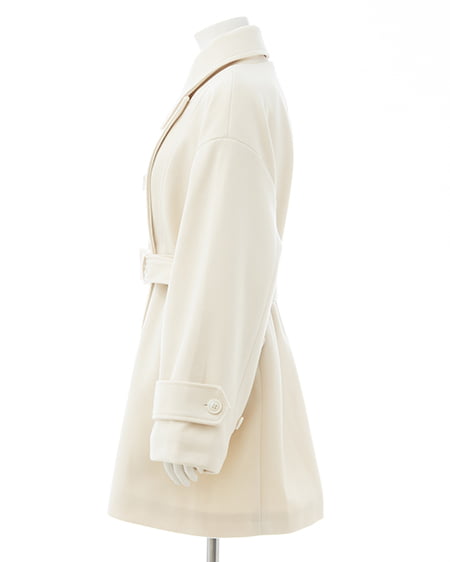 INGNI（イング） ミディ丈トレンチコート ｱｲﾎﾞﾘｰ