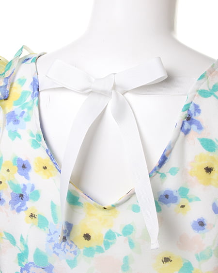 INGNI（イング） オパール水彩花TOPS ｲｴﾛｰ/ﾊﾅ