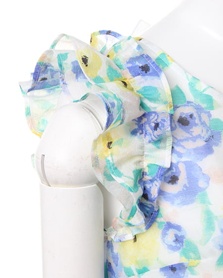 INGNI（イング） オパール水彩花TOPS ｲｴﾛｰ/ﾊﾅ