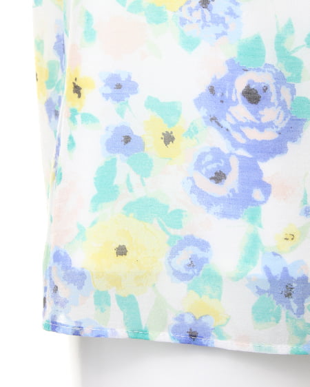 INGNI（イング） オパール水彩花TOPS ｲｴﾛｰ/ﾊﾅ