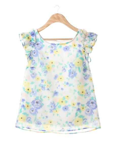 INGNI(イング) オパール水彩花TOPS ｲｴﾛｰ/ﾊﾅ