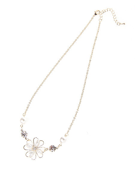 フラワーモチーフ×パールネックレス｜allamanda(アラマンダ) 公式通販