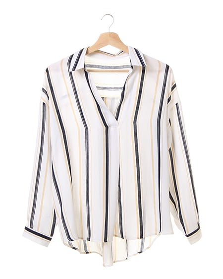 【WEB限定商品】スキッパーシャツ