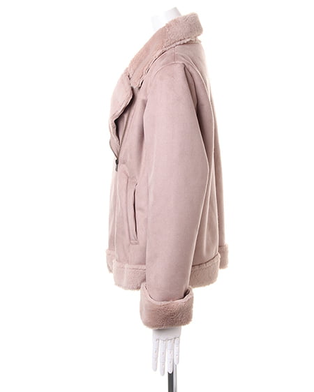 INGNI(イング) ボンディングライダース ピンクベージュ