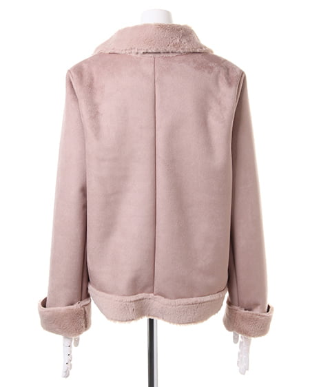 INGNI(イング) ボンディングライダース ピンクベージュ