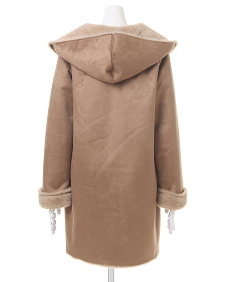 INGNI（イング） ボンディングフーディガン ｷｬﾒﾙ