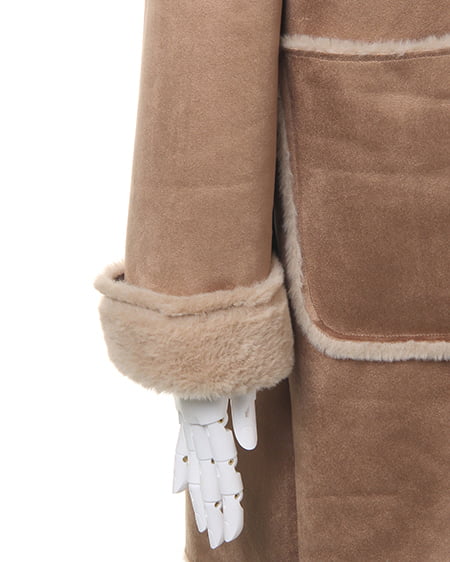 INGNI（イング） ボンディングフーディガン ｷｬﾒﾙ