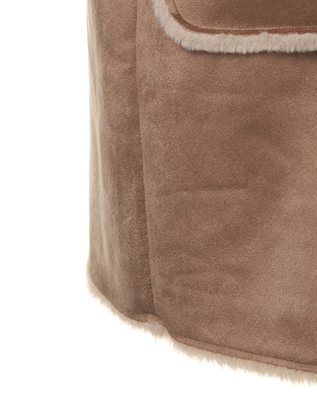 INGNI（イング） ボンディングフーディガン ｷｬﾒﾙ