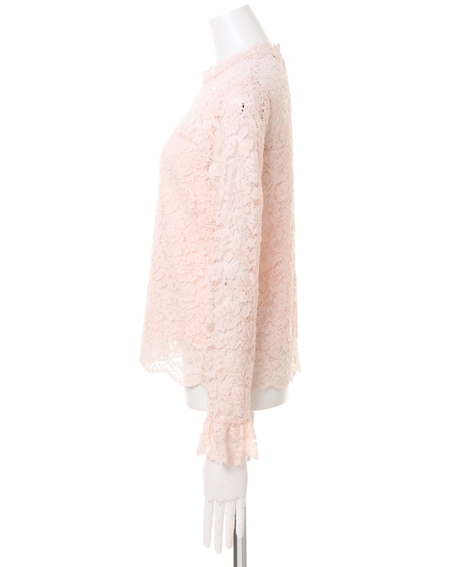 プチハイネックレース長袖トップス｜allamanda(アラマンダ) 公式通販