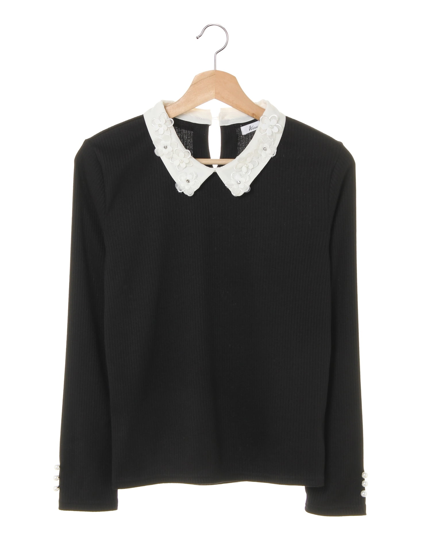 リブ襟付き長袖／トップス｜allamanda(アラマンダ) 公式通販｜INGNI STORE