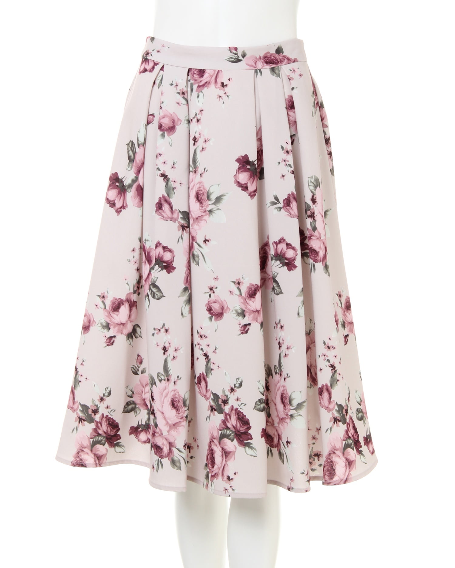 大花柄／ミディスカート｜allamanda(アラマンダ) 公式通販｜INGNI STORE