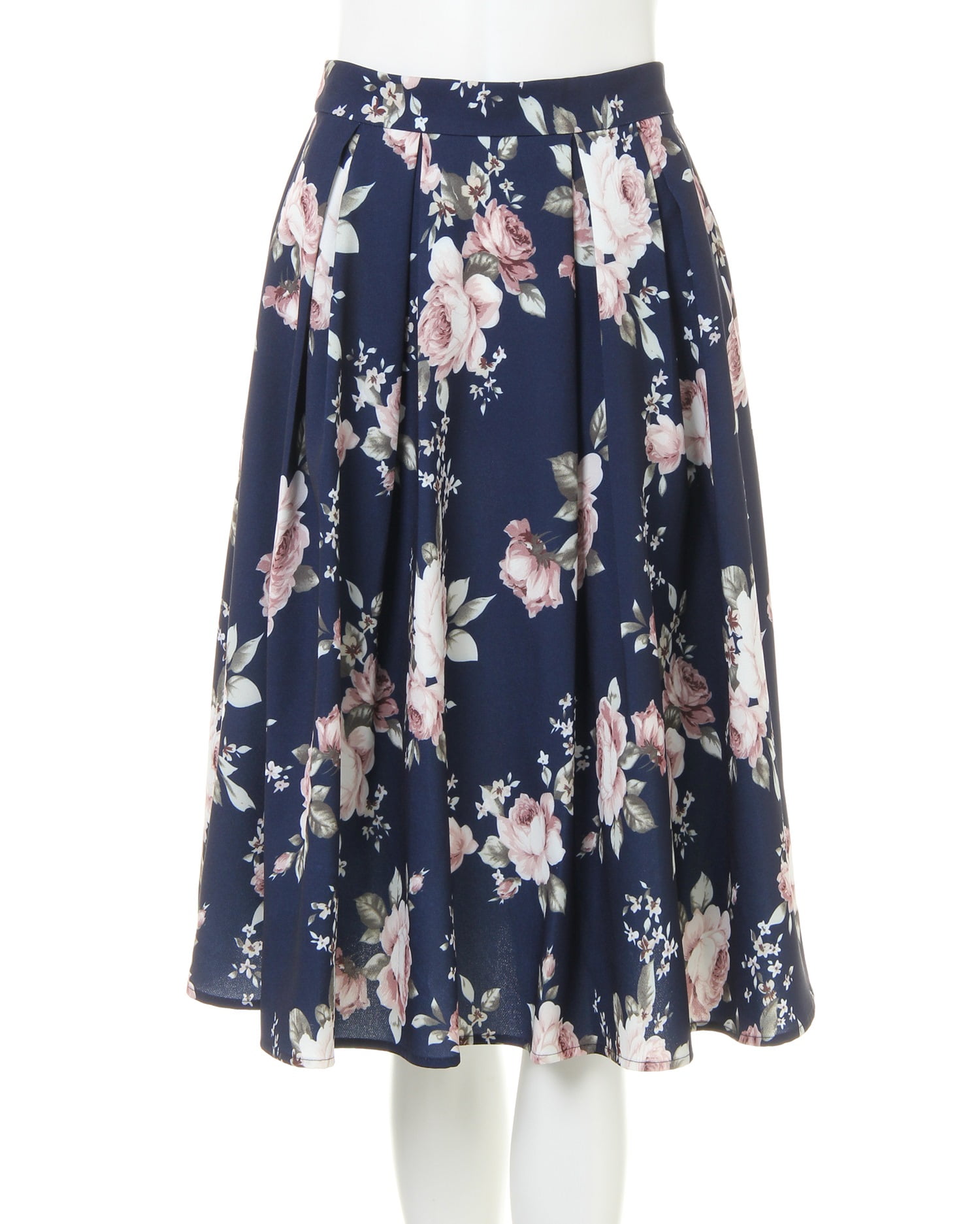 大花柄／ミディスカート｜allamanda(アラマンダ) 公式通販｜INGNI STORE