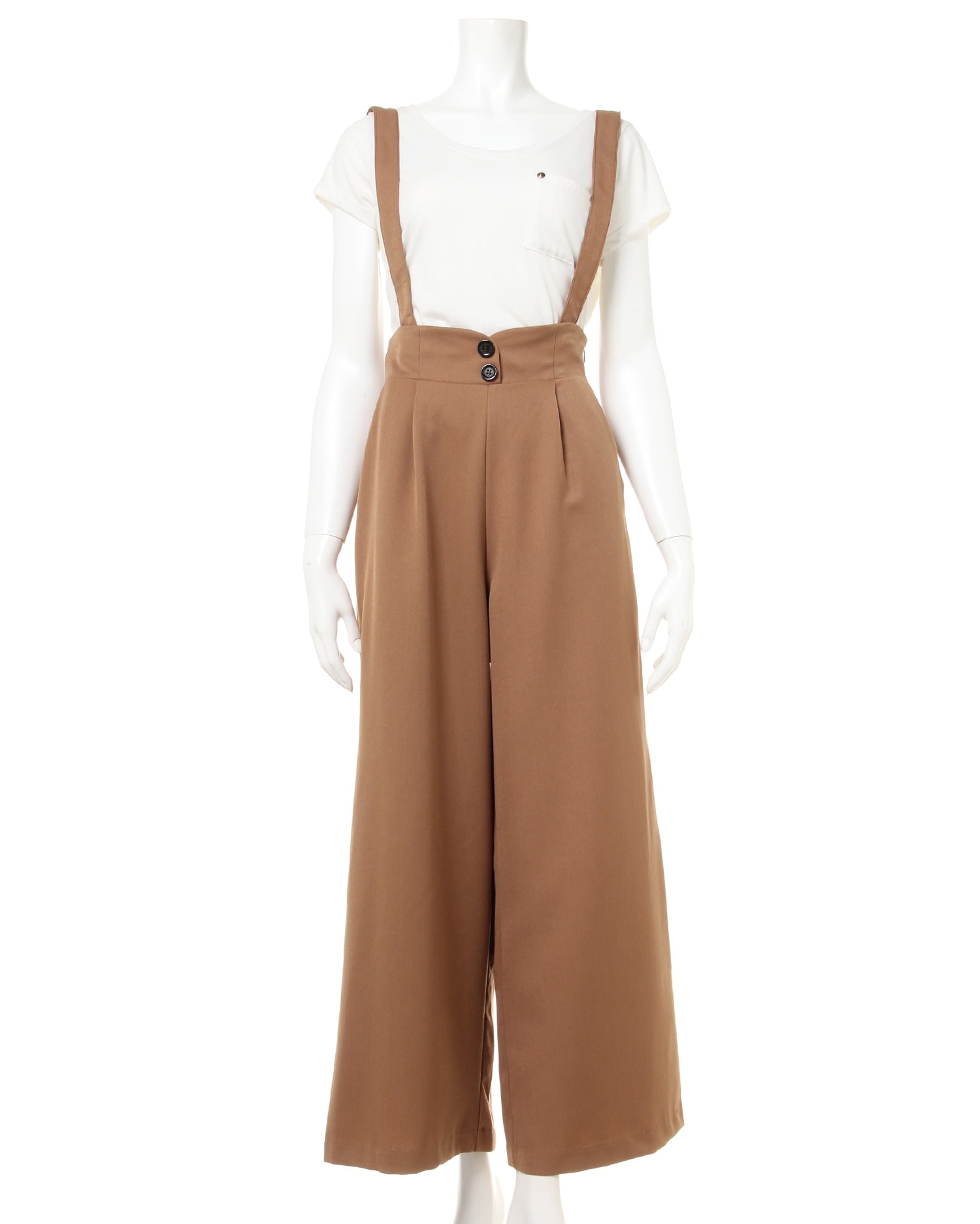 サス付きハイウエスト／パンツ｜allamanda(アラマンダ) 公式通販