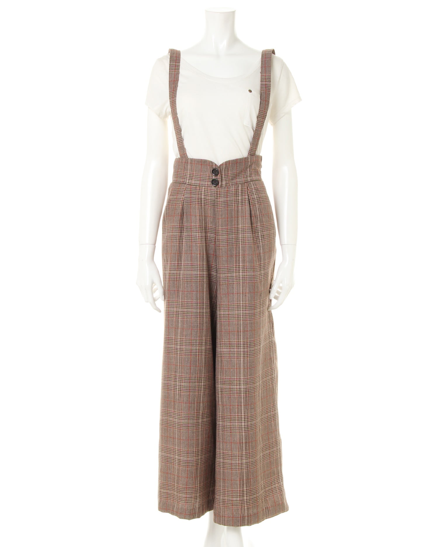 サス付きハイウエスト／パンツ｜allamanda(アラマンダ) 公式通販