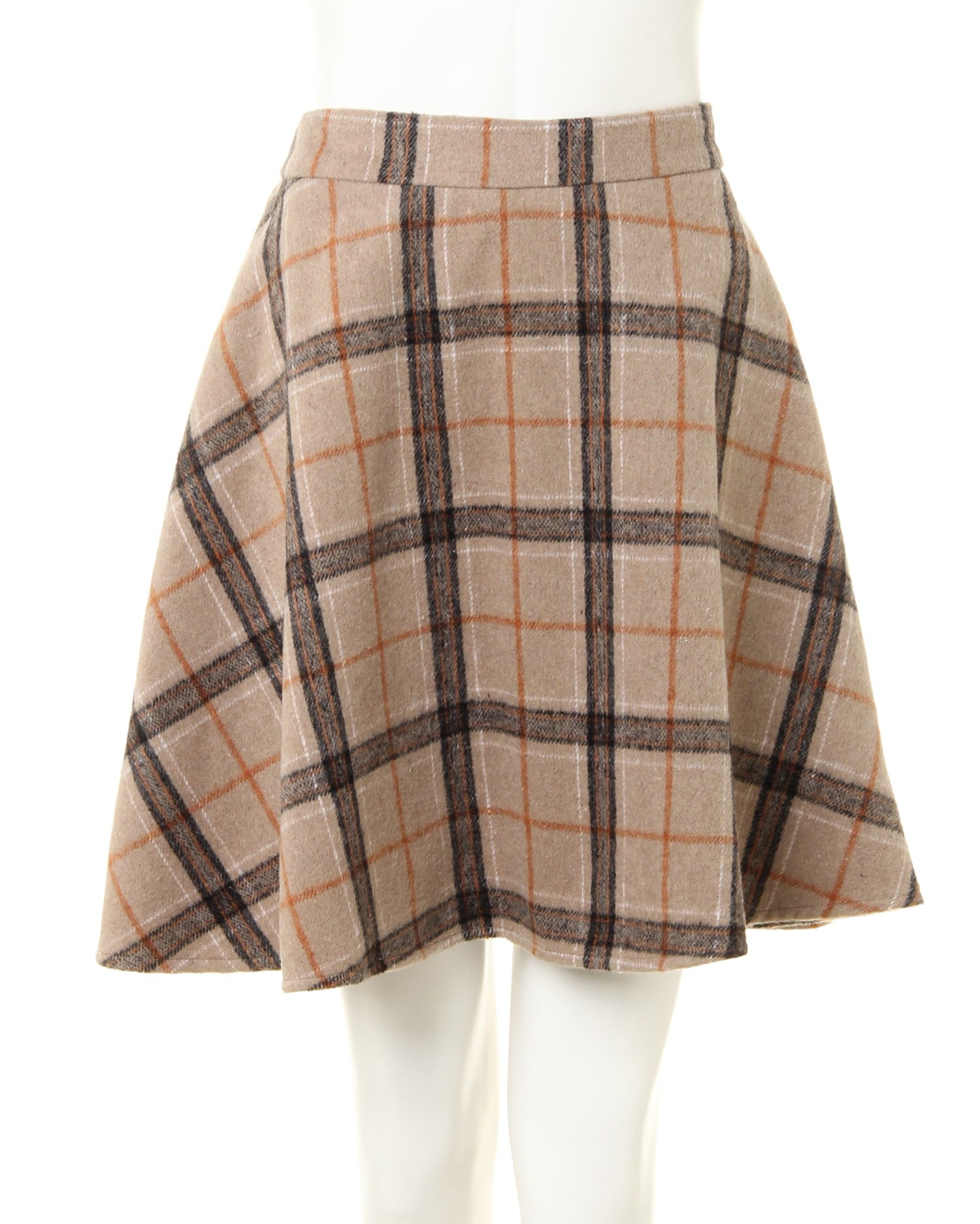 チェック柄フレアスカート｜allamanda(アラマンダ) 公式通販｜INGNI STORE