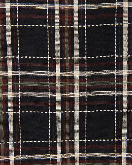 INGNI（イング） チェック柄マキシワンピース ｸﾛ