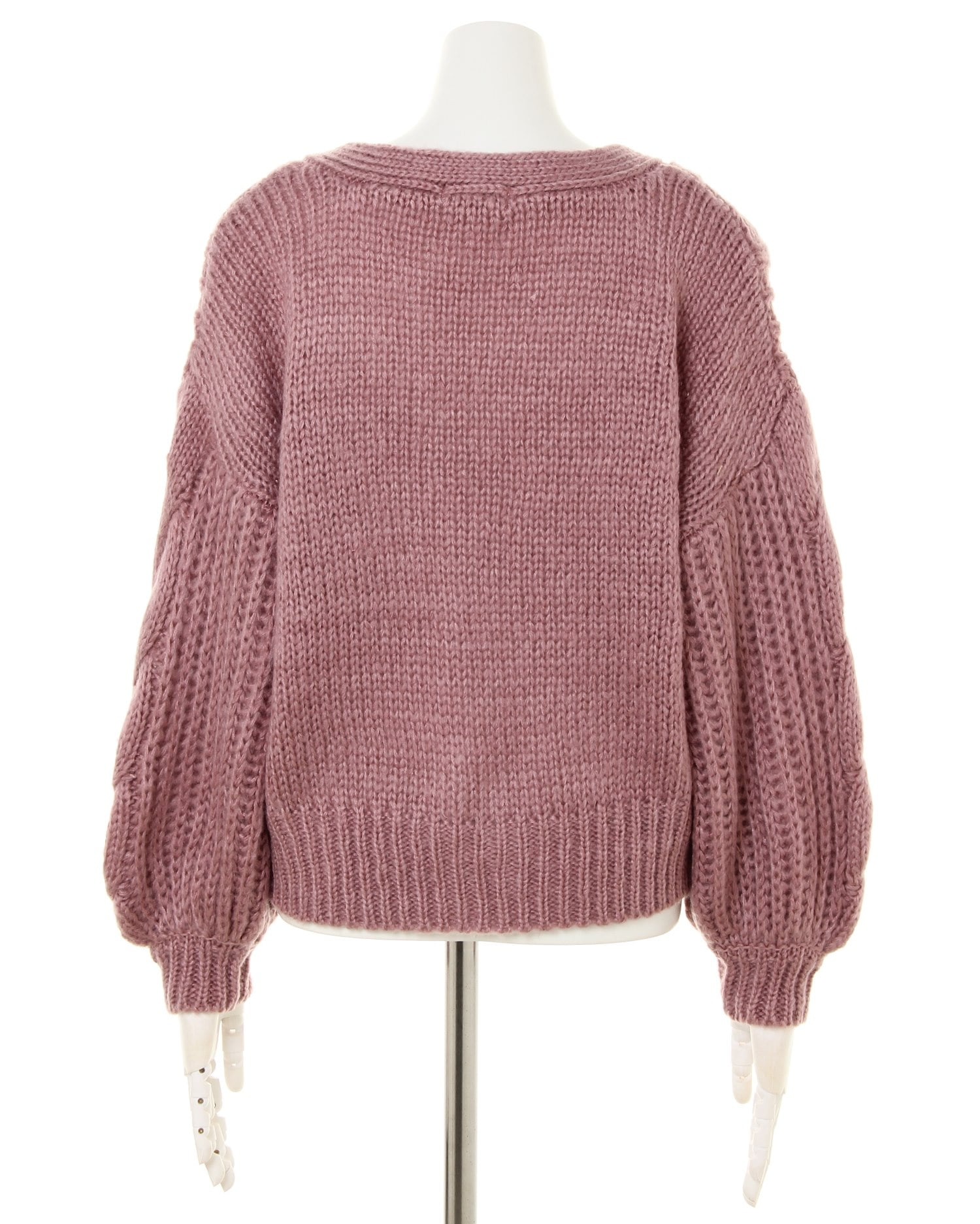 ハンドメンド　カーディガン　モチーフ MAISON SPECIAL（メゾンスペシャル） カーディガン Argyle Motif Hand