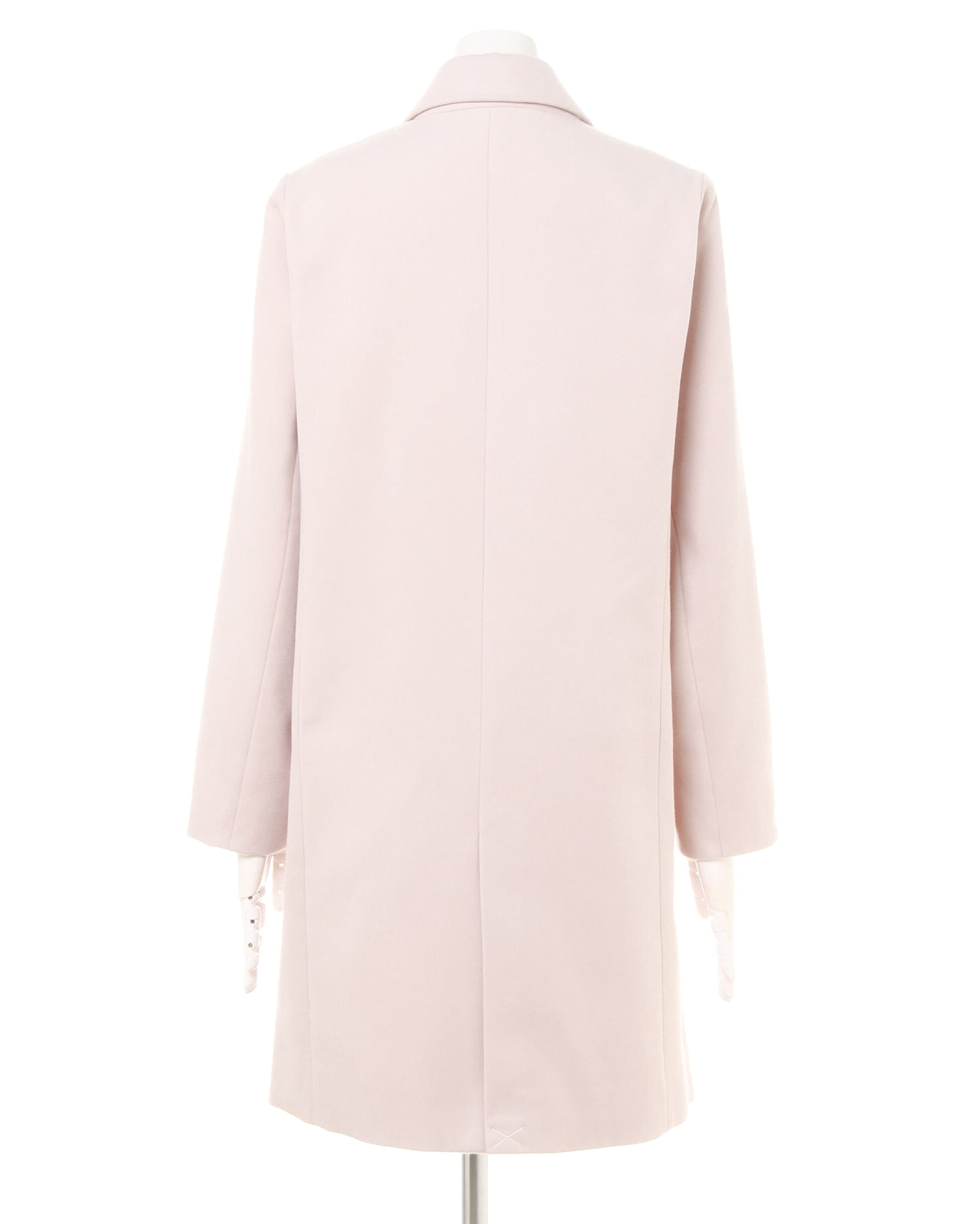 アンドレアポンピリオ 13AW比翼チェスターコート44 ピンク アンドレアポンピリオ 13AW比翼チェスターコート44 ピンク