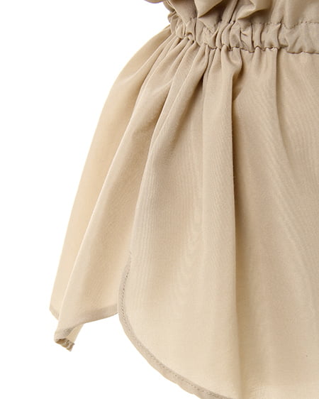 INGNI（イング） ドロストサファリ／シャツ ﾍﾞｰｼﾞｭ