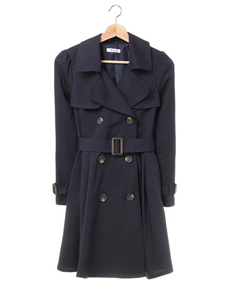 allamanda(アラマンダ) ドーリー・トレンチコート コン