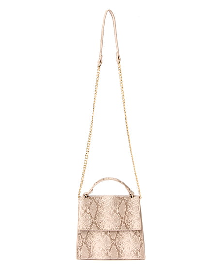 クロコフラップショルダーBAG
