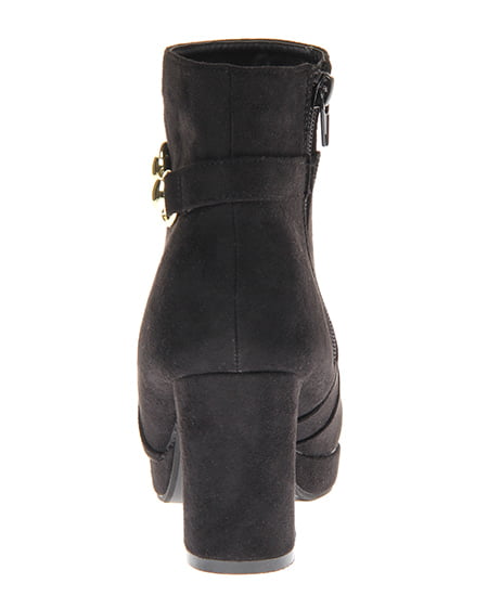 INGNI(イング) ビット付きショートブーツ クロ