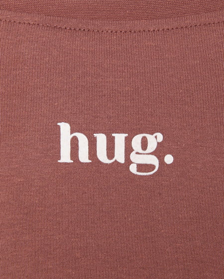 INGNI（イング） HUGロゴフロッキーロングTシャツ ﾓｶ
