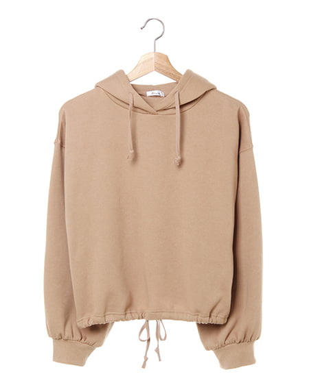 BACKロゴフードパーカー