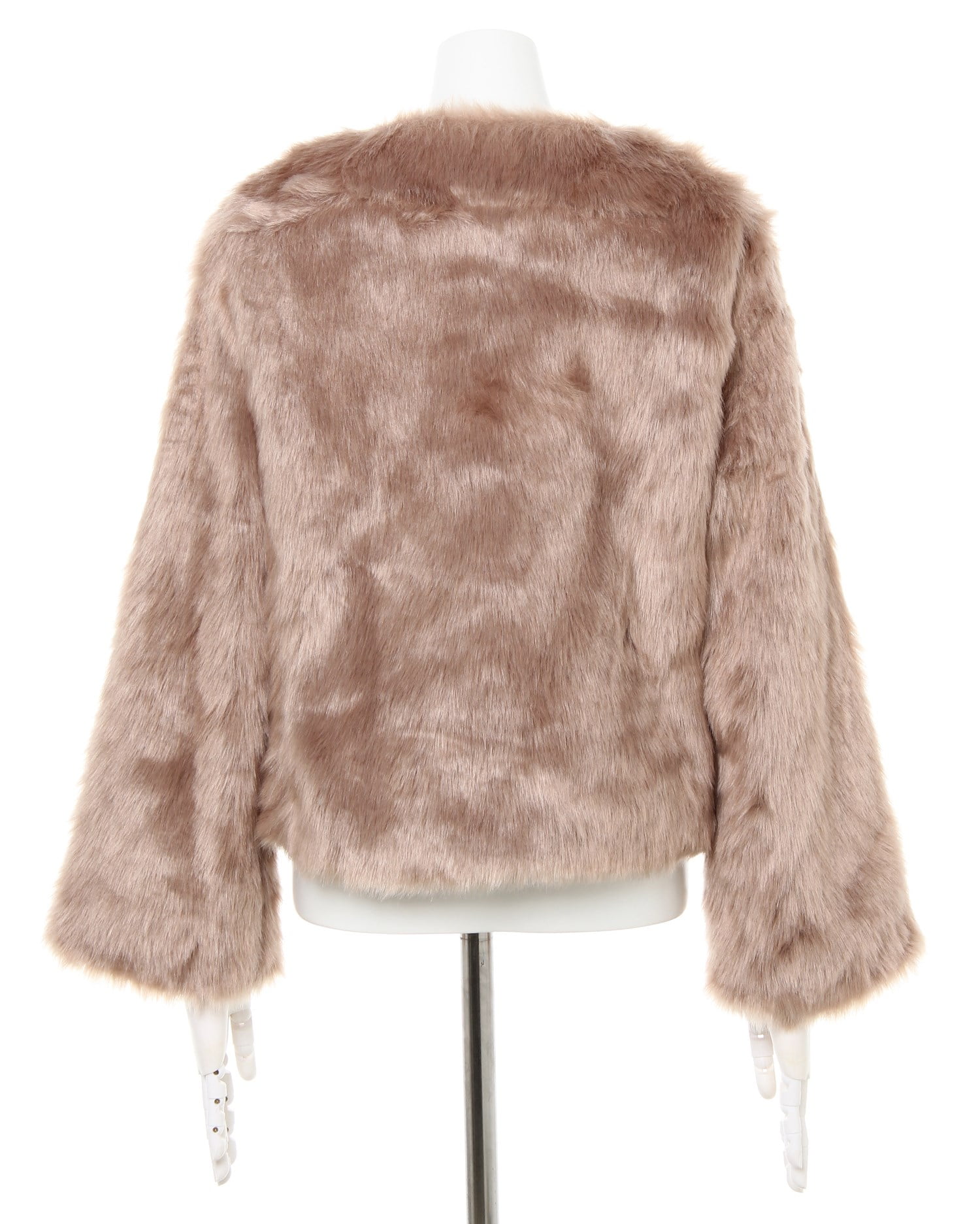 ノーカラーエコファーショート／コート｜allamanda(アラマンダ) 公式