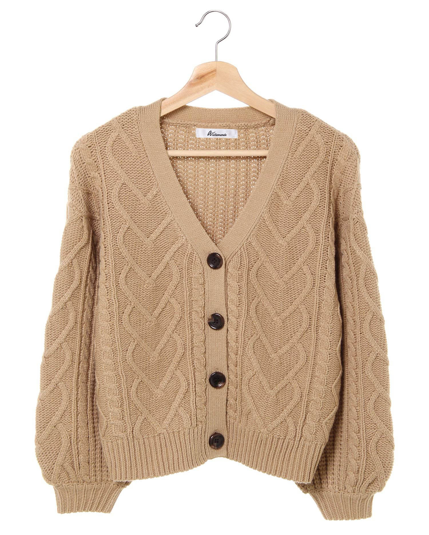 ケーブルニット／カーディガン｜allamanda(アラマンダ) 公式通販