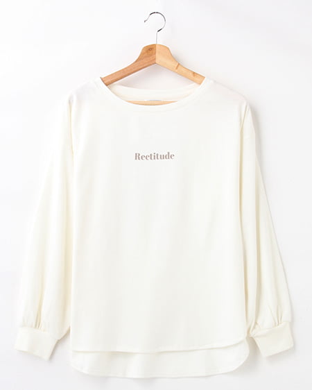 BackロゴロングTシャツ