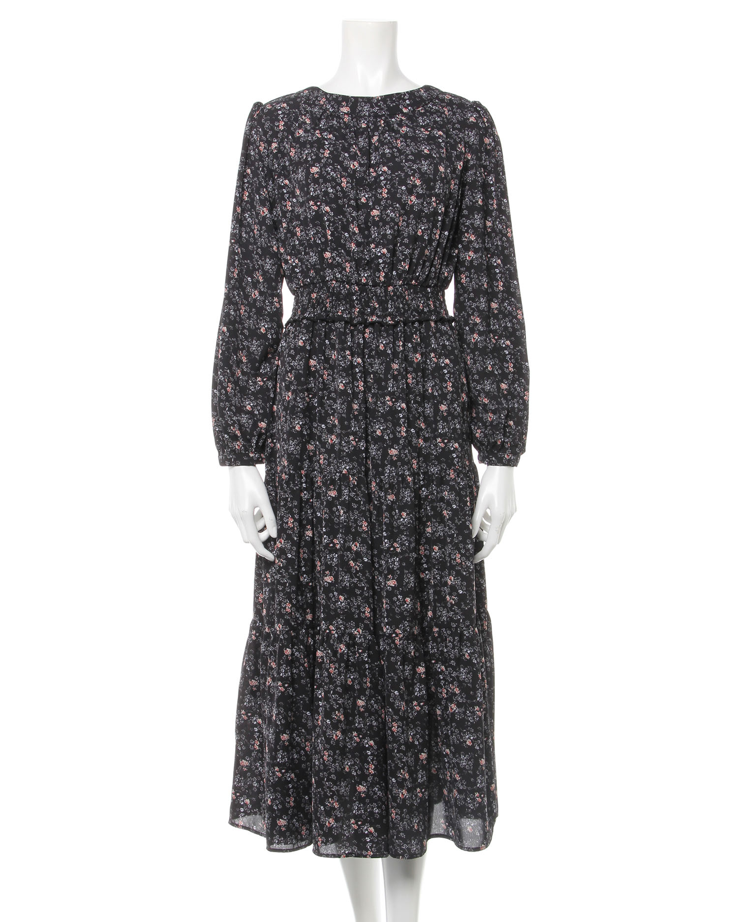 前後2way花柄ボウタイ ワンピース Allamanda アラマンダ 公式通販 Ingni Store