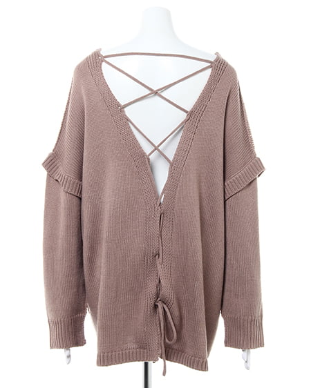 INGNI(イング) BACKレースUPニット モカ